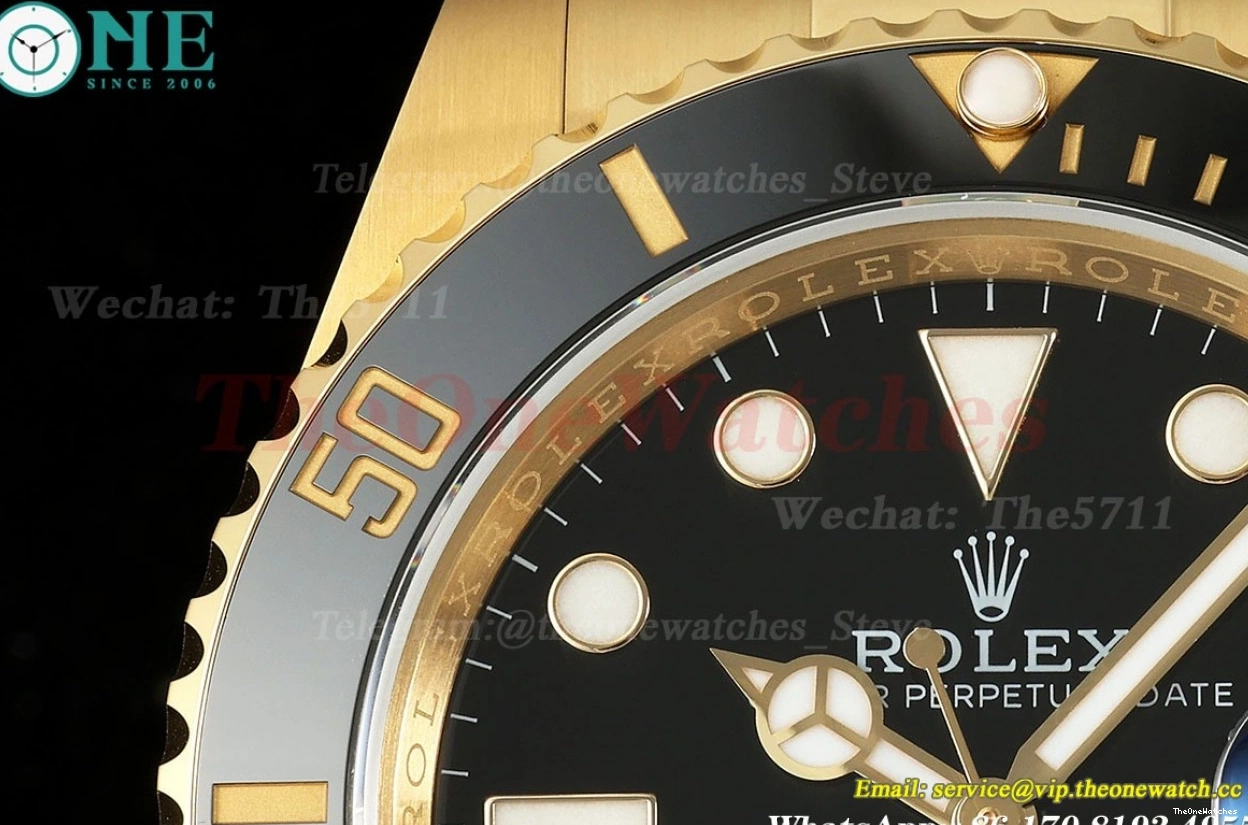 41mm 126618LN YG A3235 Black Dot Submariner YG EWEF 0308